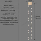 30 lampes / Lumière blanche