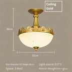 Plafond Or / Blanc chaud