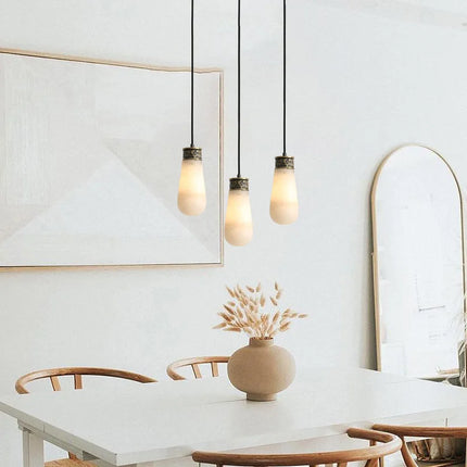suspension créative en marbre et jade pour intérieur