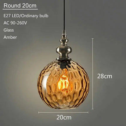 Suspension en verre au design moderne pour décoration intérieure — LZ4X9P