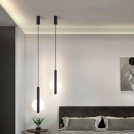 Suspension LED moderne avec appliques en acrylique — LZ4G7T9