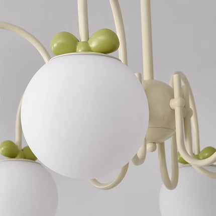 Lustre en verre de style français pour hôtel — LZ4D7Q2