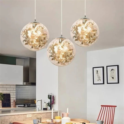Suspension nordique en verre pour luminaire décoratif — LZ4X9P2