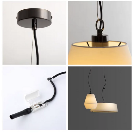 Lustre suspension minimaliste style wabi-sabi chinois et japonais — LZ4X9Q