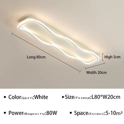 Plafonnier LED moderne pour décoration intérieure lumineuse — LZ4X9Q2