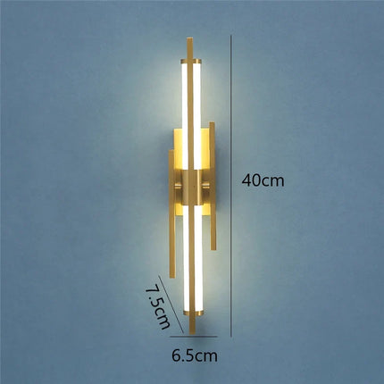 Applique murale LED au design nordique simple pour intérieur — LZ7GQ2