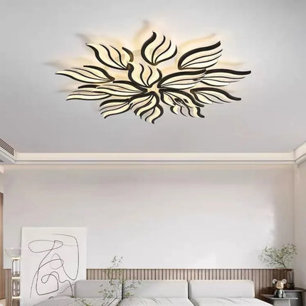 Plafonnier LED moderne dimmable avec télécommande pour salon et chambre — LZ4P9X