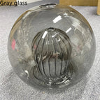 Verre gris 20cm / Blanc froid