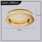 D80cm Gold / CHINA / Warm White 3000k