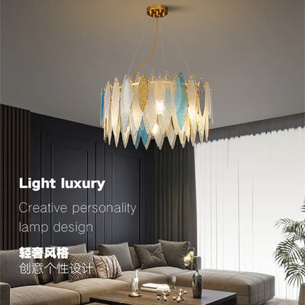 Lustre en verre au design nordique pour décoration intérieure — LZ4X9P