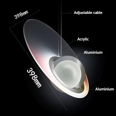 Suspension luminaire satellite au design nordique — LZ4X9P