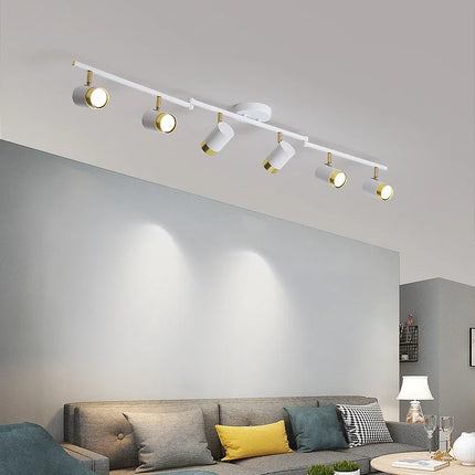 Plafonnier LED moderne avec bande lumineuse décorative pour intérieur — LZ4X9T