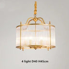 4 lumières D40 H45cm