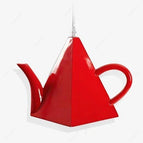 Théière rouge