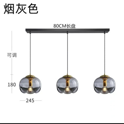 Suspension ronde en verre pour bar, restaurant et cuisine — LZ4Q7M2