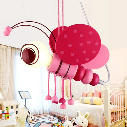 Suspension abeille dessin animé pour chambre enfant style princesse — LZ4Q7M9