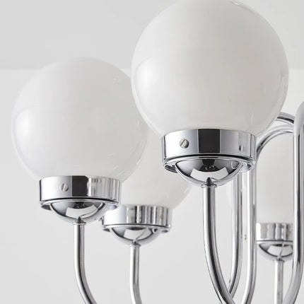 Suspension minimaliste en verre et fer pour intérieur moderne — LZ4P9XQ