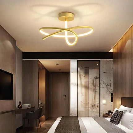 Lustre LED moderne pour décoration intérieure de luxe — LZ7XQ2