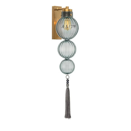 Lustre en verre au design chinois pour décoration intérieure — LZ4X9P