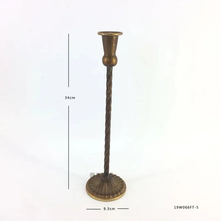 Lustre en métal romantique pour décoration de mariage et dîner — LZ4X9M
