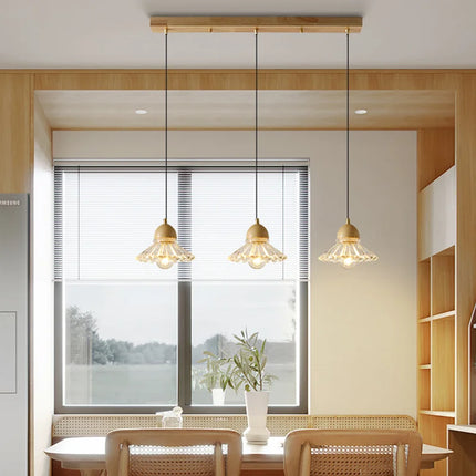 Suspension LED en verre au design nordique décoratif — LZ4P9XQ