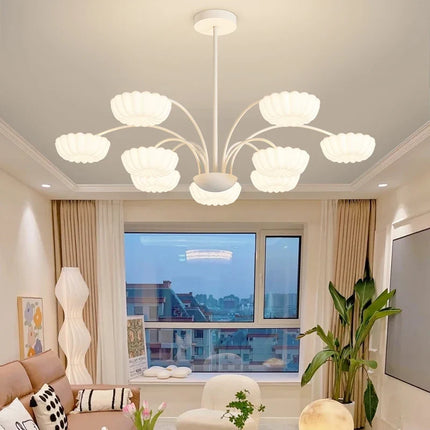 Lustre romantique pour mariage avec lampe en cloche pour salon — LZ4X9QJ