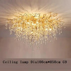 Plafond D100cm / Lumières blanches chaudes