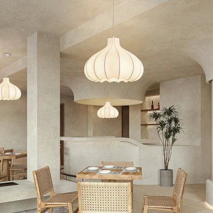 Suspension rétro en soie pour décoration élégante et créative — LZ4X9T