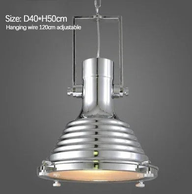 Suspension industrielle rétro en métal pour intérieur — LZ4X9T2