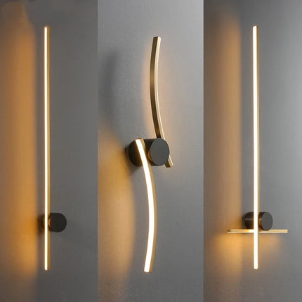 Applique murale LED en laiton pour éclairage décoratif moderne — LZ4X9T2