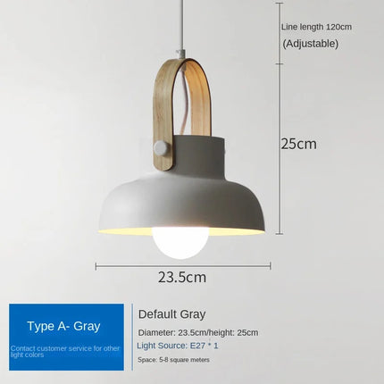 Suspension LED style loft nordique pour cuisine et chambre — LZ4P9X