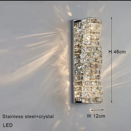 Lustre en cristal design simple et décoratif de luxe — LZ4X9T2