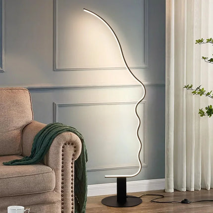 Lampadaire minimaliste moderne pour éclairage intérieur créatif — LZ4X9P2