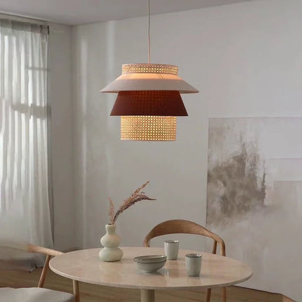 Suspension nordique artisanale en corde de chanvre pour intérieur — LZ4X9P