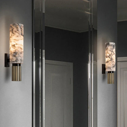 Applique murale en marbre naturel espagnol pour intérieur raffiné — LZ4X9P2