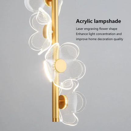 Suspension fleur lumineuse pour intérieur enfants et bureau — LZ4XJ9