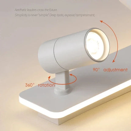 Plafonnier spot LED noir au design moderne — LZ4T9QJ2