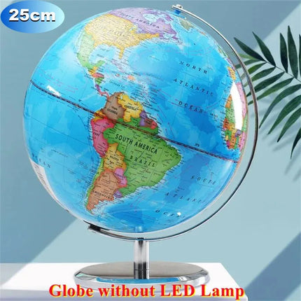 Lampe de bureau globe terrestre imprimé HD 360° éducative — LZ4X9P2