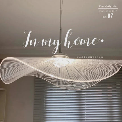 Lustre suspension LED moderne forme lotus pour restaurant — LZ4X9T2
