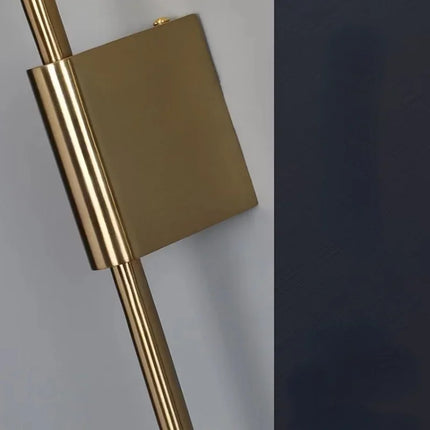 Applique murale LED dorée au design moderne décoratif — LZ4X9P2