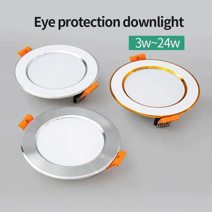 Spot LED encastrable à lumière trois tons moderne — LZ4X9P2