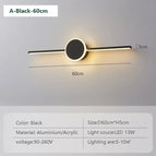 LWL040A Noir 60cm / Lumière neutre