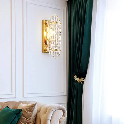 Lustre LED en cristal style nordique pour décoration intérieure — LZ4X9P2