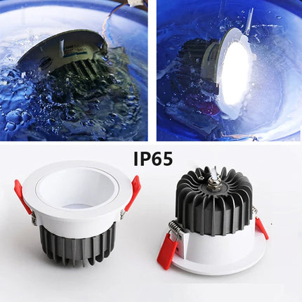 Spot LED étanche dimmable pour éclairage extérieur encastré — LZ4P7X9