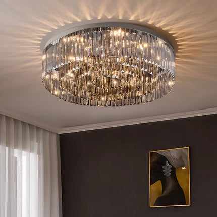 Plafonnier en cristal haut de gamme pour intérieur élégant — LZ4X9P2Q