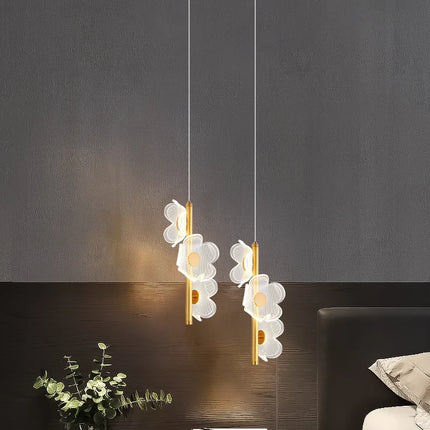 Suspension fleur lumineuse pour intérieur enfants et bureau — LZ4XJ9