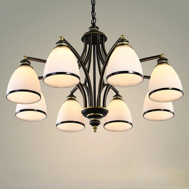 Suspension vintage en fer pour décoration intérieure élégante — LZ4X9P