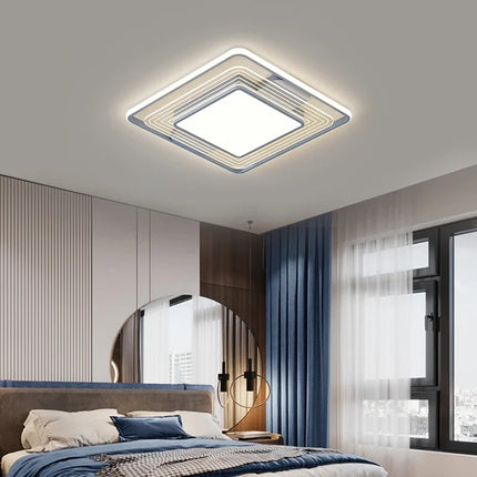 Plafonnier rectangulaire moderne minimaliste avec protection des yeux — LZ4P9XQ