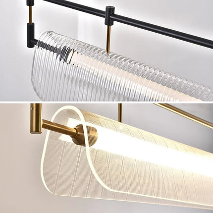 Suspension LED moderne minimaliste en acrylique italien — LZ4X9M
