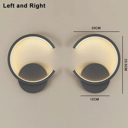 Applique murale LED moderne pour décoration intérieure — LZ4X9T2